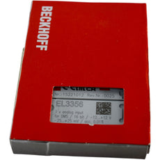 NEW Beckhoff EL3356 1-Ch Analog Input Module EtherCAT Terminal DMS 16-Bit Boxed