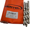 NEW Pack of 3 Hertel 04139457 Letter R Cobalt Jobber Length Drill Bit 135 Deg