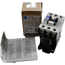 NEW Fuji Electric SC-E02P Non-Reversing Contactor 100-120V Coil 20A 3P