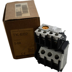 NEW Fuji Electric TK-E02 Thermal Overload Relay 5-8A TK22EW-T Trip Class 10A