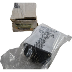 NEW Dayton 6X153N Time Delay Relay Off Delay 120VAC 10A 0.1-10 Sec 8 Pin Octal