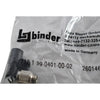 NEW Binder 99-0401-00-02 M9 Male Plug Circular Connector 2 Pin IP67 125V 4A