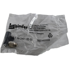 NEW Binder 99-0401-00-02 M9 Male Plug Circular Connector 2 Pin IP67 125V 4A