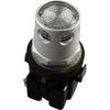 NEW Eaton HT8GDCV7 Illuminated Pushbutton 30.5mm Clear Guarded 120V HT8GR1