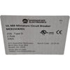 NEW ATC Diversified MCB15CB2D1 Miniature Circuit Breaker 2P 15A 480Y/277V Type D
