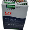 NEW Mean Well TDR-480-24 Industrial DIN Rail Power Supply 24VDC 20A 480W 3-Phase PLC