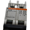 Merlin Gerin 24442 Multi 9 C60 C1A Miniature Circuit Breaker 2P 1A 480Y/277V