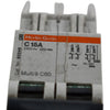 Merlin Gerin 60246 Multi 9 C60 C15A Miniature Circuit Breaker 2P 15A 240V
