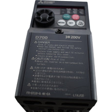 Mitsubishi FR-D720-0.4K-EA VFD Inverter Drive 3PH 200V-240V 0.4kW 0.5HP 2.5A