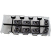 Pack of 8 NEW Iscar ADKT 1505PDR-HM IC908 Carbide Milling Inserts Helimill 1505