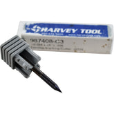 NEW Harvey Tool 987408-C3 Solid Carbide Ferrous Marking Engraving Cutter 1/8 Dia