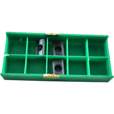 Pack of 3 NEW Greenleaf APET 32.73XD2RA G-915 Carbide Milling Inserts Hushcut