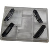 Pack of 4 NEW Widia WMTS250I6P03PT WU25PT WMT Precision Grooving Inserts 4118594