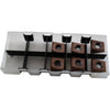 Pack of 6 NEW Iscar T490 LNHT 1306PN-R-PL IC382 Carbide Milling Inserts 3321145