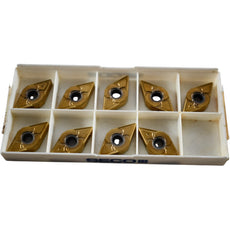 NEW Pack of 9 Seco DNMG150408-MF4 TS2500 Carbide Turning Inserts DNMG432-MF4