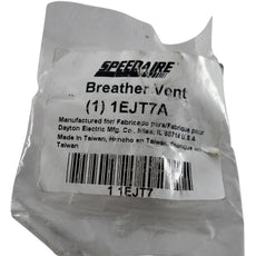 NEW Speedaire 1EJT7A Pneumatic Breather Vent 3/8 NPT 11/16 Hex Sintered Bronze