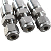NEW Lot of 3 Ham-Let QC4-SS-S-L-1/4 QC-LOK Quick Connect Stem 316SS 1/4 LET-LOK