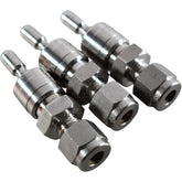 NEW Lot of 3 Ham-Let QC4-SS-S-L-1/4 QC-LOK Quick Connect Stem 316SS 1/4 LET-LOK