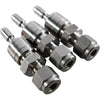NEW Lot of 3 Ham-Let QC4-SS-S-L-1/4 QC-LOK Quick Connect Stem 316SS 1/4 LET-LOK