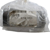NEW Legend Valve 105-538 2in T/S-15 40 Mesh Screen Stainless Steel Y-Strainer Part