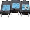 Lot of 3 E-T-A 2-5700-IG1-P10-DD 10A 250VAC 28VDC Thermal Circuit Breakers