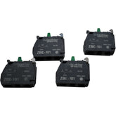 Lot of 4 Schneider Electric ZBE-101 Harmony XB4 XB5 NO Contact Block A600 Q600