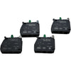 Lot of 4 Schneider Electric ZBE-101 Harmony XB4 XB5 NO Contact Block A600 Q600