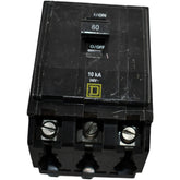 Square D QO360 60 Amp 3 Pole Plug On Circuit Breaker 240V 10kA QO