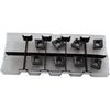 Pack of 8 NEW Iscar CPMT 3-2-PF CPMT 09T308-PF IC907 Carbide Turning Inserts