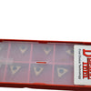 NEW Pack of 10 Dorian Tool TDEX-110208-EN-DASP35B Carbide Dovetail Milling Inserts