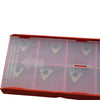 NEW Pack of 10 Dorian Tool TDEX-110208-EN-DASP35B Carbide Dovetail Milling Inserts