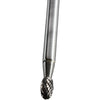 NEW Carbide Tools SE-1L12 Double Cut Carbide Burr 1/4 Shank 12 In Extra Long Reach Oval Bur