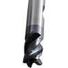 NEW Widia Hanita 4V4513005NW 1/2 Carbide End Mill 4 Flute 0.020 Chamfer AlTiN