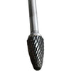 NEW Carbide Tools SF-5L12 Double Cut Carbide Burr 1/4 Shank 12 In Extra Long Tree Radius Bur