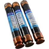 Lot of 3 Littelfuse FLSR 20 Fuse 20A 600V Class RK5 Time Delay FLSR20