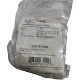 NEW Siemens 49AB01 Auxiliary Contact Kit 1NC NEMA A600/P600 Size 00-4 Black Actuator