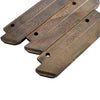 Lot of 3 Duct-O-Wire C-100-B5 Crane Collector Shoe Contact Inserts 100A 5 in L
