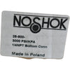 NEW Noshok 25-900-3000 PSI/KPA Pressure Gauge 2.5 in Dial 1/4 NPT Bottom Conn