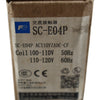 NEW Fuji Electric SC-E04P AC110VZADC-CF 3-Pole Magnetic Contactor 110-120V Coil