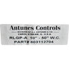 NEW Antunes Controls 803112704 RLGP-A Low Gas Pressure Switch 10-50 In W.C.