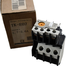 NEW Fuji Electric TK-E02 Thermal Overload Relay 1.7-2.6A TK22EW-N