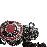 Chester Hoist 130-1 Zephyr 1 Ton Manual Hand Chain Hoist Steel Hooks USA