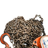 Duff Norton LHH-1B Duff Lynx 1 Ton Manual Hand Chain Hoist Steel Hooks, No clasp