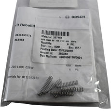 NEW Lot of 6 Bosch Packaging Stainless Steel Compression Springs 1.00L .026W