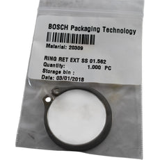 NEW Bosch Packaging 20309 External Retaining Ring SS 1.562 Inch Shaft Circlip