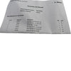 NEW Bosch Packaging 8-111-353-181 Rebuild Kit 317127 Bearings Bushings Wiper