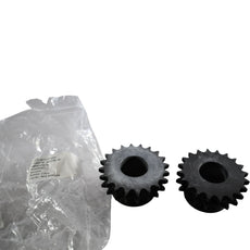 NEW Lot of 2 Groninger 4336550000 Duplex Roller Chain Sprocket 3.5'' OD 1.5'' Bore