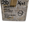 NEW ERICO Cadweld LAC2VEG Graphite Exothermic Weld Mold 250 Concentric 1/4x1-1/2