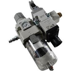 NEW SMC AW40-N02E-Z-B Filter Regulator VP717Y-5YO1 Solenoid Relief Valve FRL