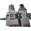 NEW SMC AW40-N02E-Z-B Filter Regulator VP717Y-5YO1 Solenoid Relief Valve FRL